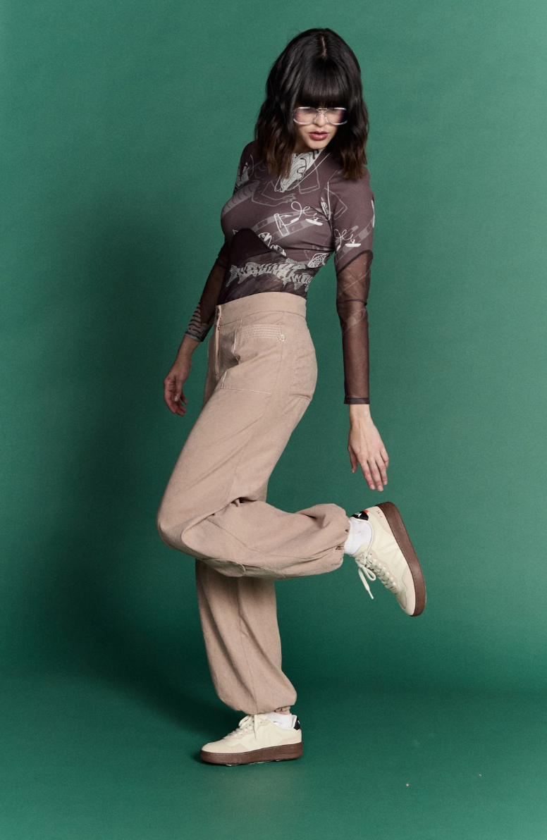 Trapezoida Tan Pant