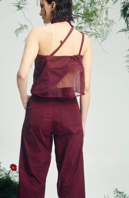 Yacare Top Burgundy