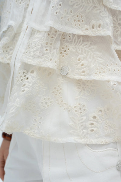Onca Top Ivory
