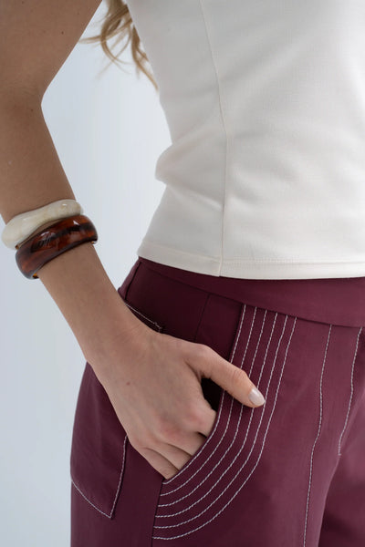 Jaguarian Pant Merlot