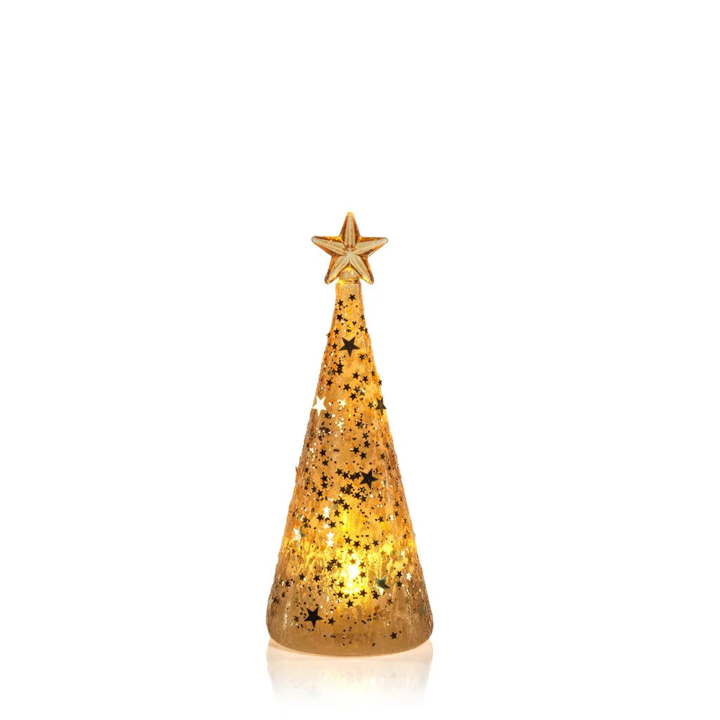 Twinkle LED Deco Gold Tree M