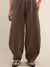 Barbel Leg Garment Pant Brown