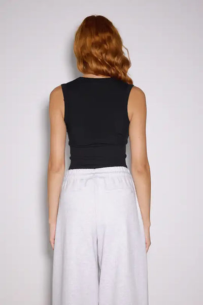 Melek v Neck Top