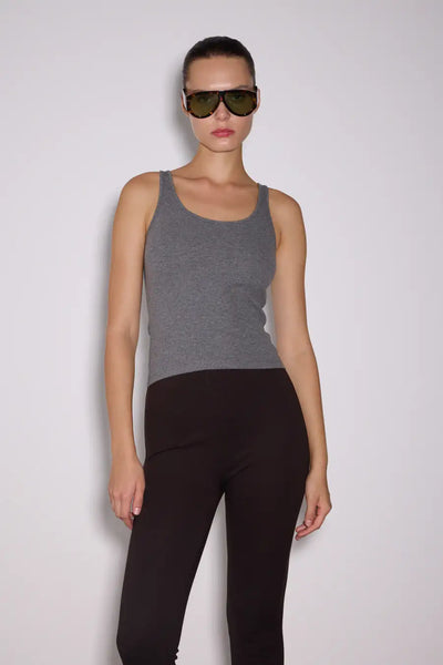 Yaka Ribbed Tank Top