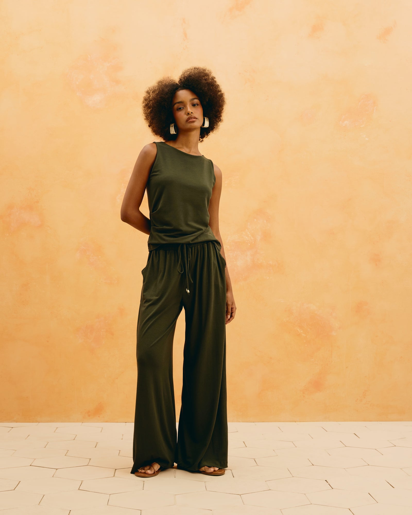 Camila Pant Green