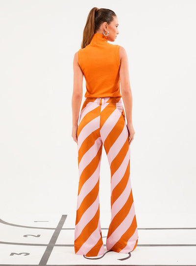 Nicole Pant Estampado Orange