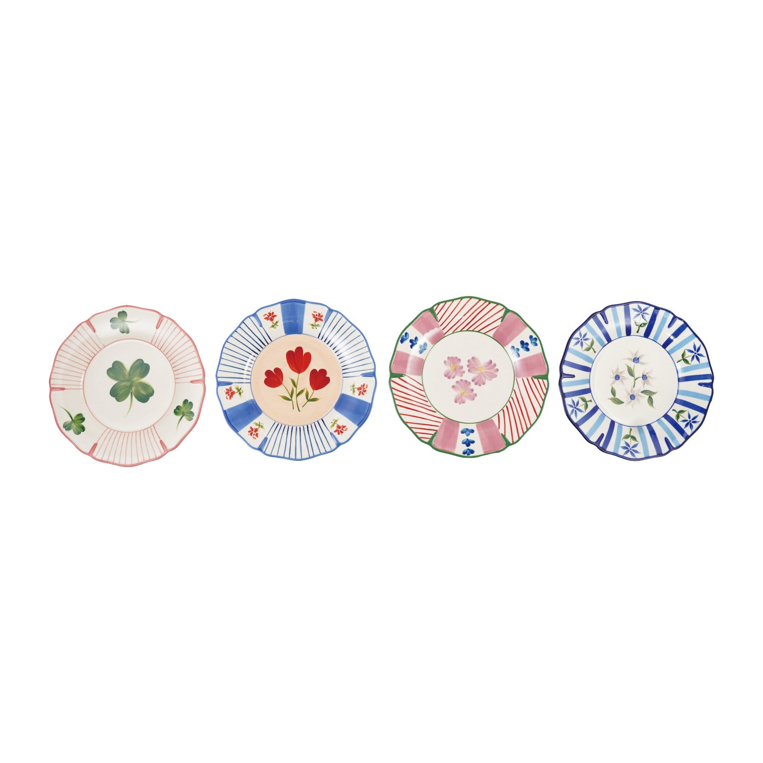 Plate with Botanical