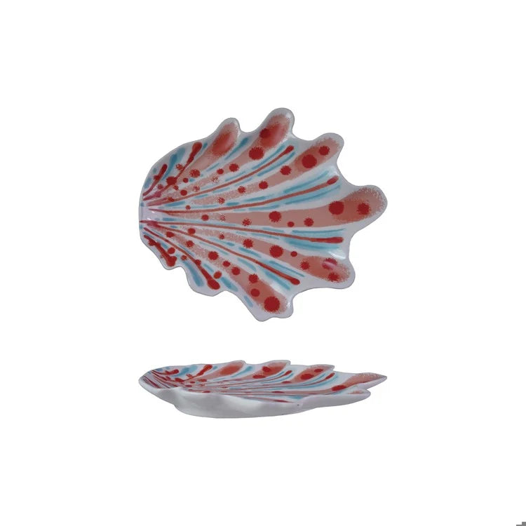 Ceramic Shell Shaped Wall Decor
