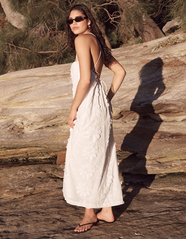Alessia Maxi Dress White