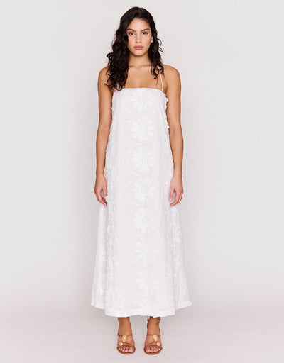 Alessia Maxi Dress White