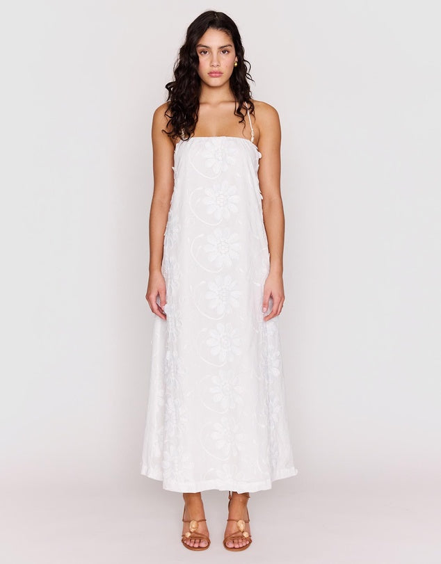 Alessia Maxi Dress White