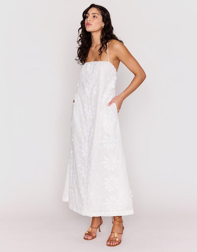 Alessia Maxi Dress White