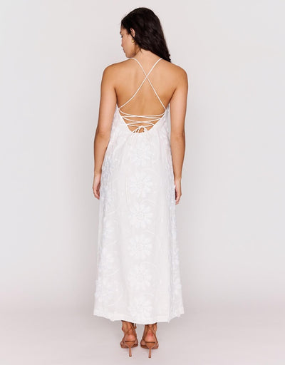 Alessia Maxi Dress White