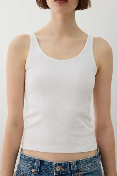 Yaka Ribbed Tank Top