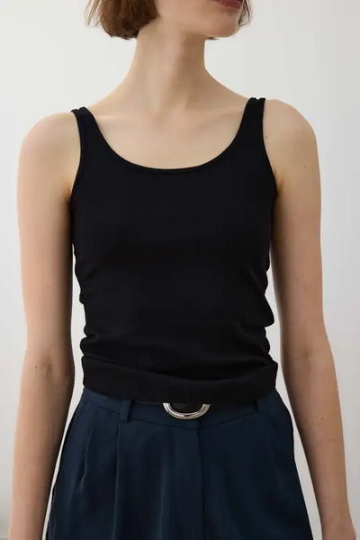 Yaka Ribbed Tank Top