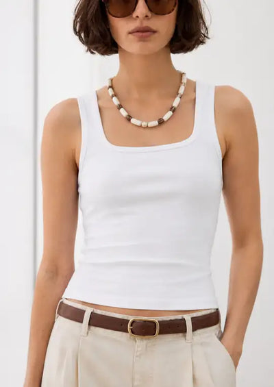 Kare Neck Tank Top