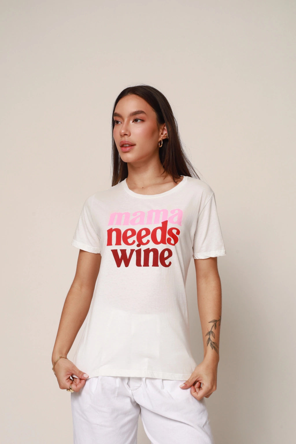 T Shirt Mama Wine