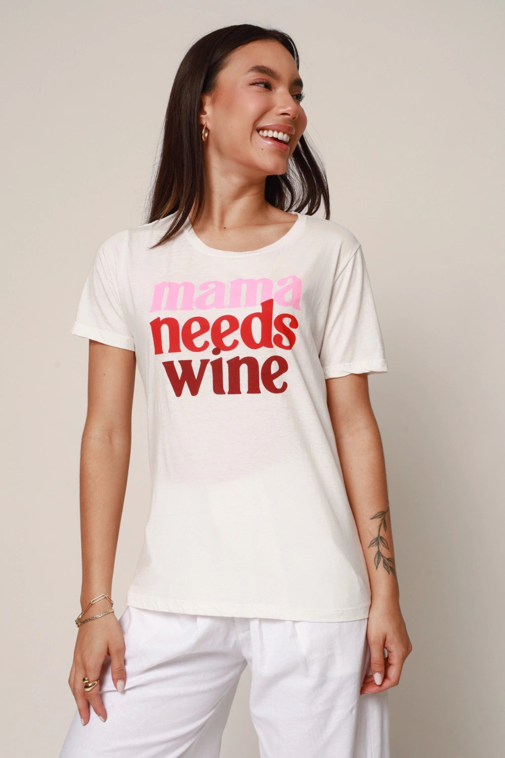 T Shirt Mama Wine