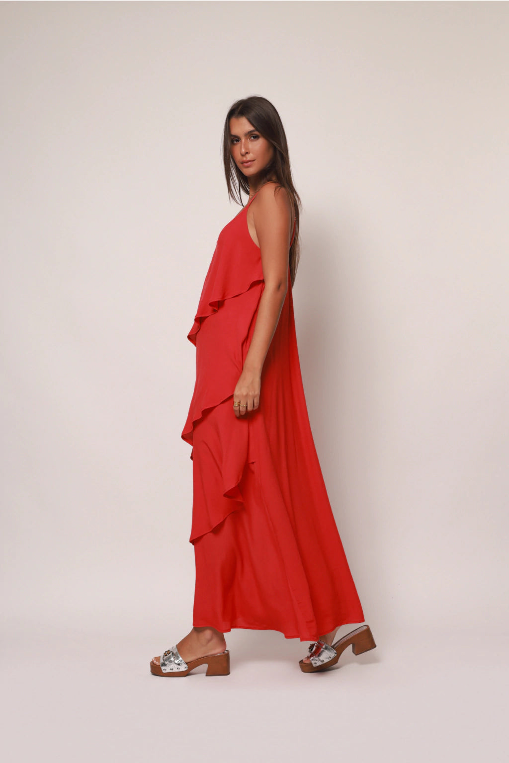 Olimpia Dress Red