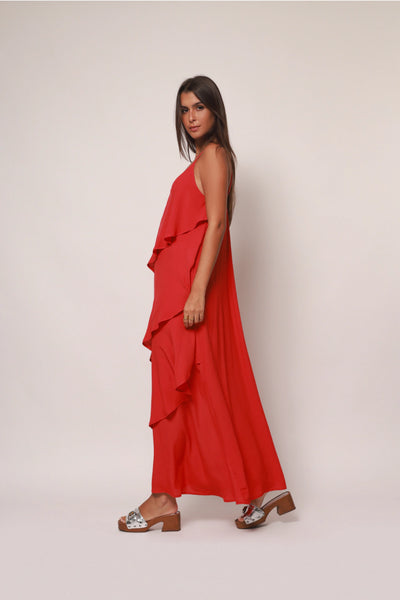 Olimpia Dress Red