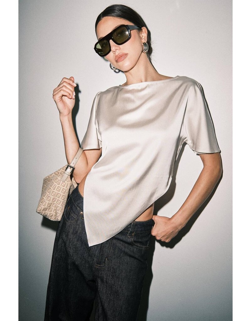 Margaux Top Ivory