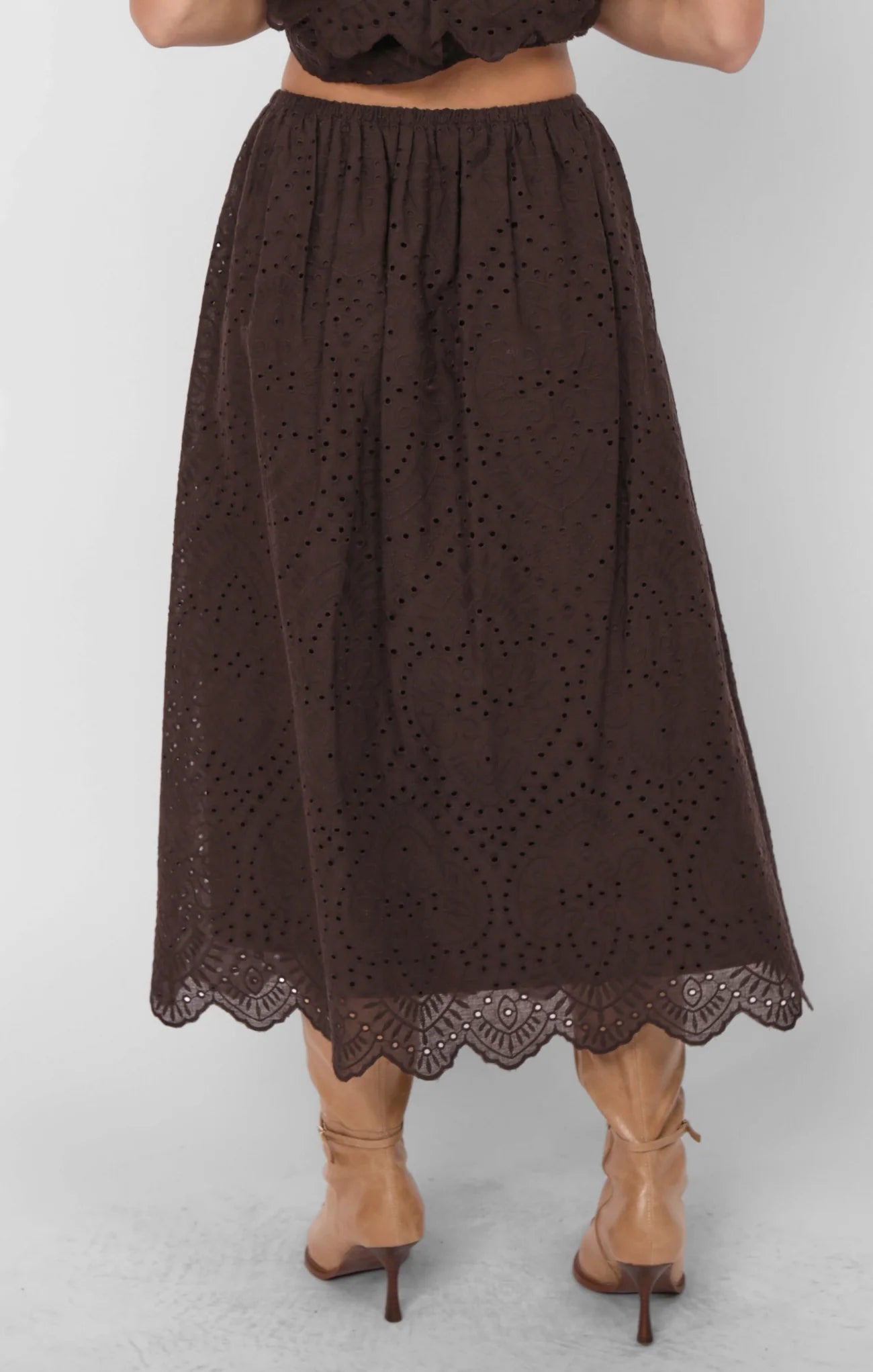 Diana Skirt Dark Brown