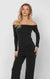 Hudtie Knit Top Black