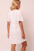 Costa Eyelet Dress White