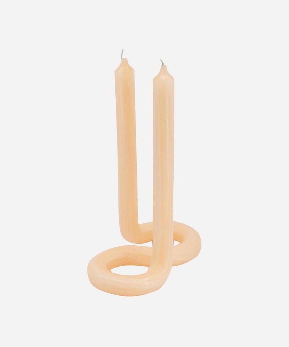 Twist Candle Peach