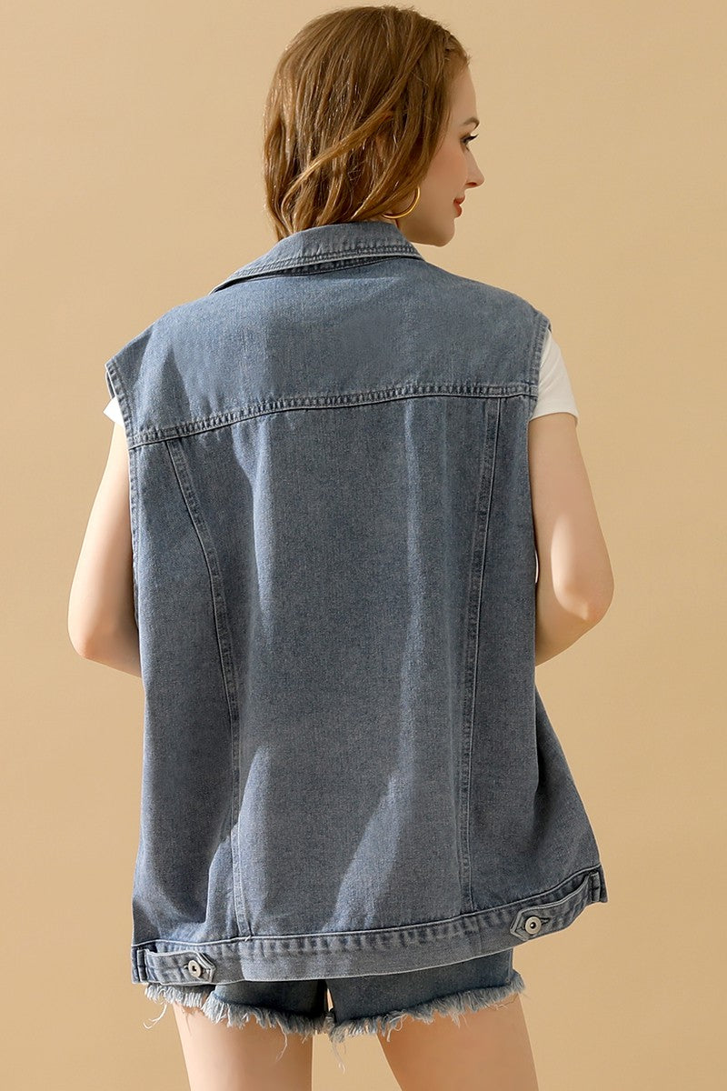 Vintage Buckele Pocket Vest
