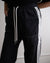 Nylon Sporty Black Pants