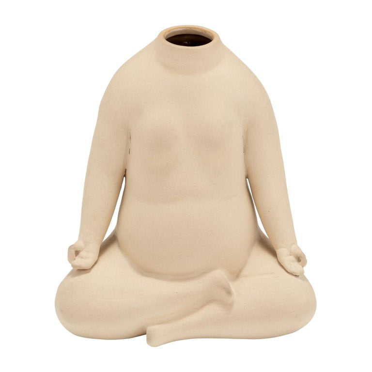 WOMAN BODY FLOWER VASE