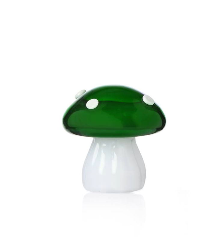 ALICE Placeholder Green Mushroom & White Dots