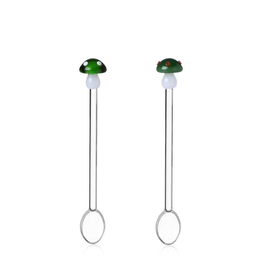 ALICE 2 Spoons green mushrooms