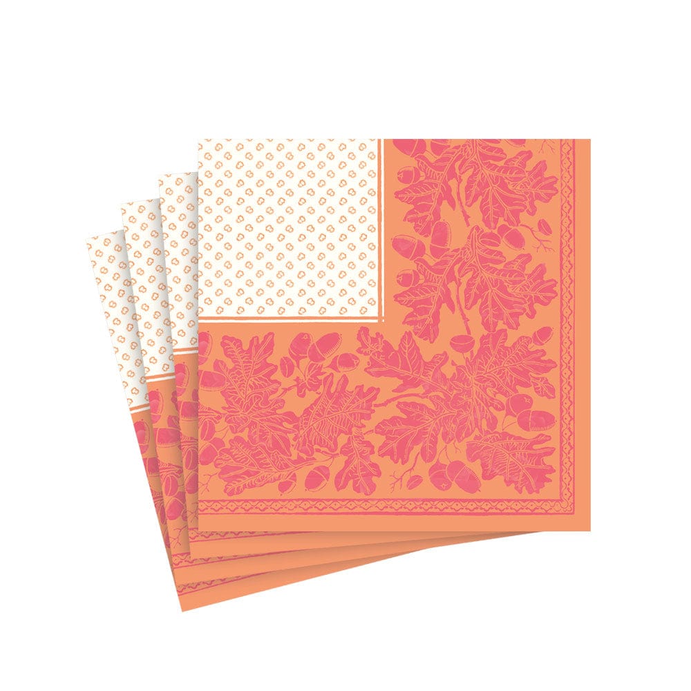 Napkin Airlaid Cocktail Oak Leaves & Acorns