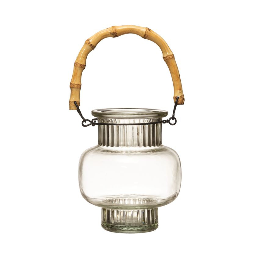 Glass Tealigh Votive