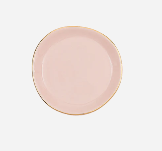 Good Morning small plate old pink, 9 cm