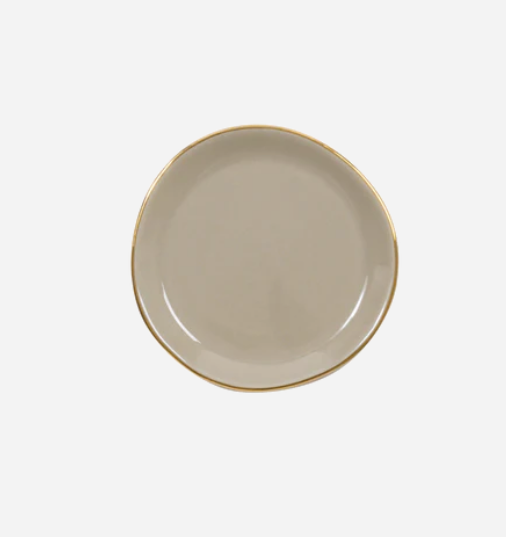 Good Morning small plate gray morn, Ø9 cm