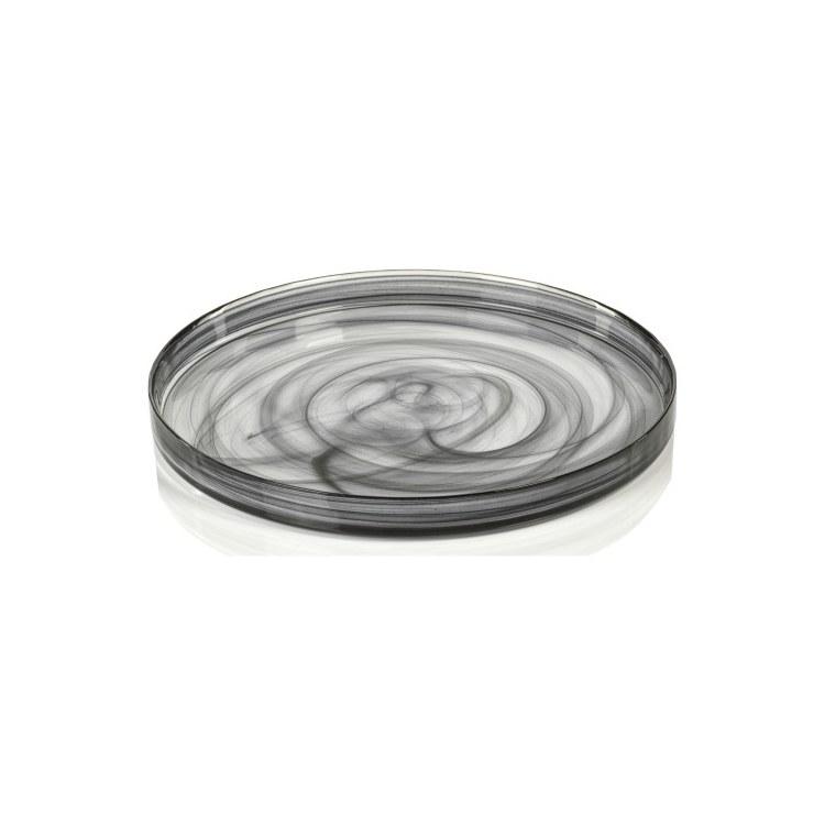 Moonbay Black Alabaster Glass