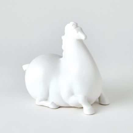 Libertino Horse Matte White