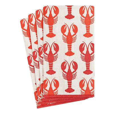 Lobsters Paper Guest Towel Napkins