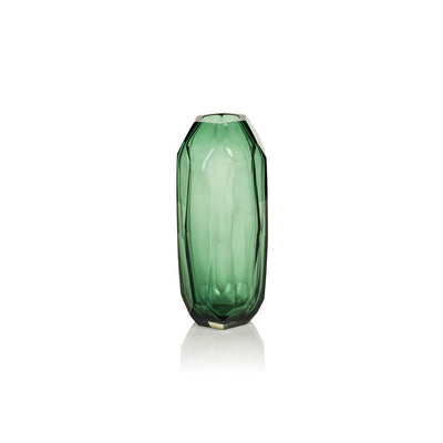 Imperial Jade Glass Vase