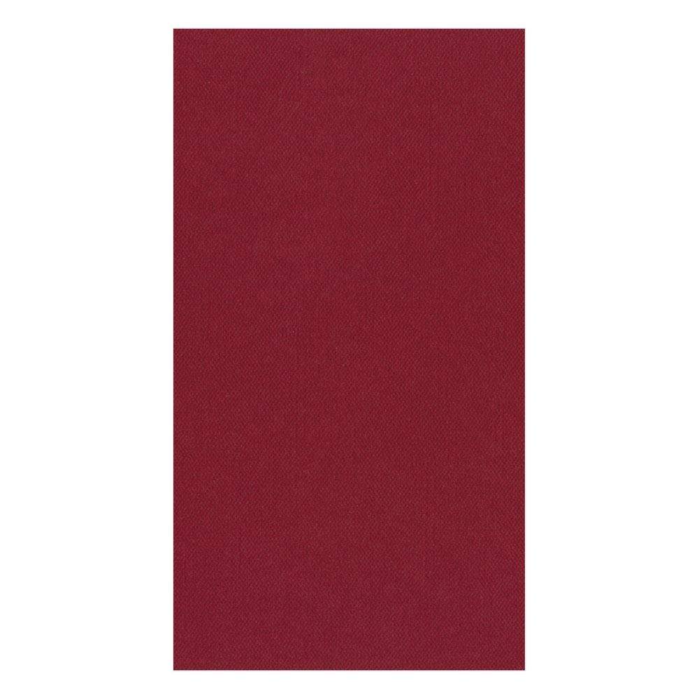 Guest Towels Solid Paper Linen Cranberry