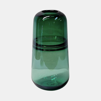 Glass Vase Green