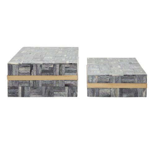 Rectangular Box Gray