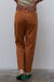Marcello Linen Tapered Pants Clay