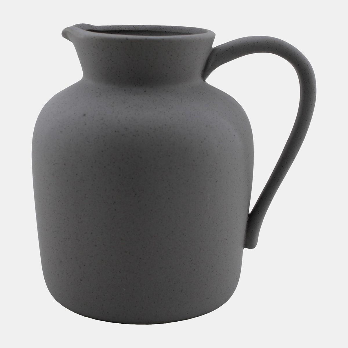 Cer 7 Pitcher Vase Gray