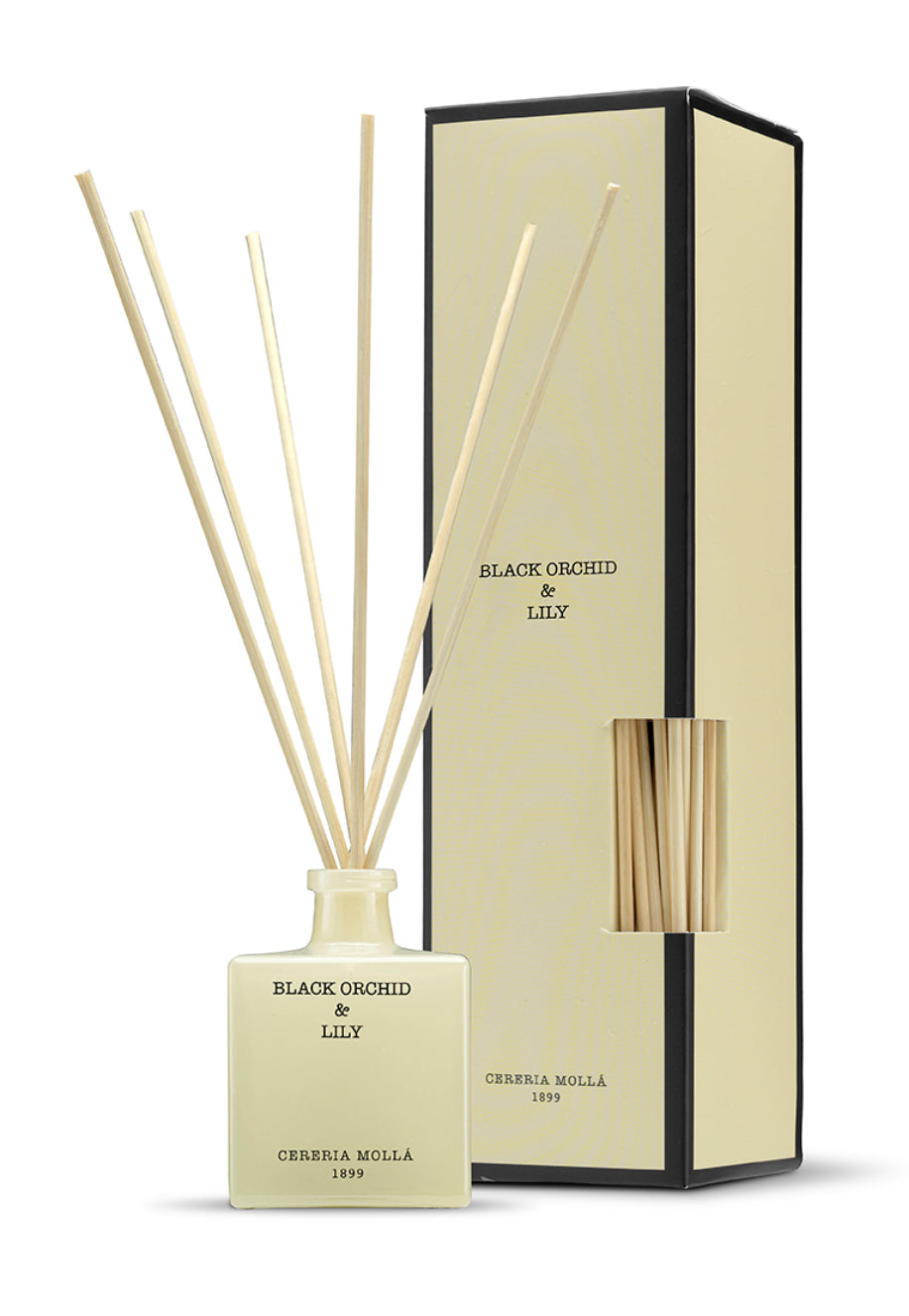 Black Orchid & Lily Ivory Premium Reed Diffuser