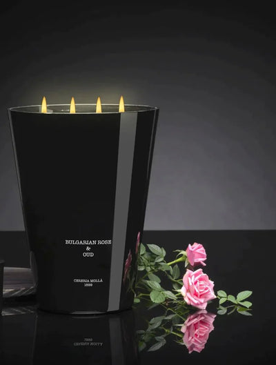 Bulgarian Rose & Oud Black 3XL Candle