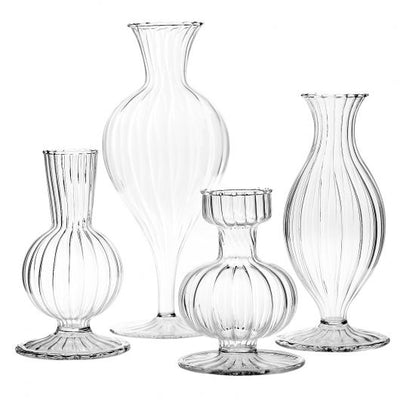 Boutique Vase 3.5x8 Clear